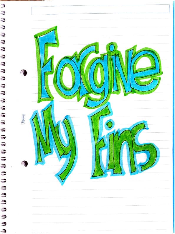 Behind-the-Book: The Forgive My Fins Novel Notebook (Part 2)
