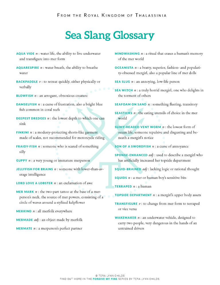 Sea Slang Glossary