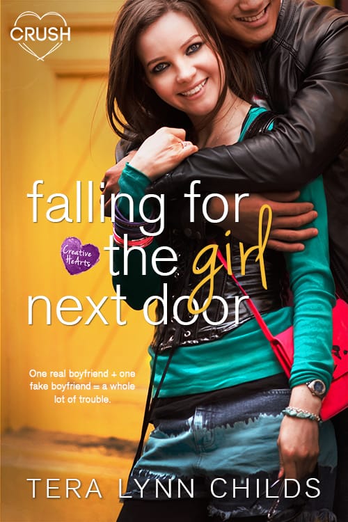 Falling for the Girl Next Door (Creative HeArts #5) by Tera Lynn Childs