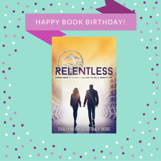 Help me celebrate Relentless's book birthday! Pop on over to teralynnchilds.com to get a sneak peek at book two in the Hero Agenda series.