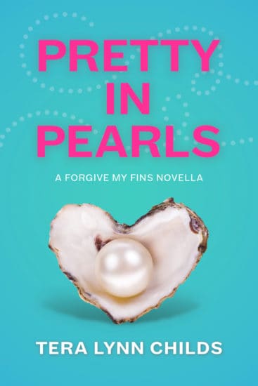 Pretty in Pearls is a standalone novella in Tera Lynn Childs’s popular Forgive My Fins series. If you like mermaids, romance, and boys who make you swoon, you’ll love the world of Thalassinia and the merfolk (and occasional human) who live, laugh, and love in this underwater realm.