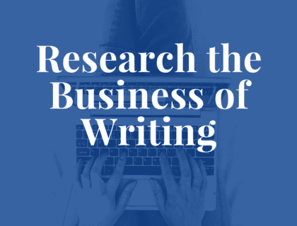 YA author Tera Lynn Childs discusses why researching the writing business is important for aspiring writers. Click through to read the full article.