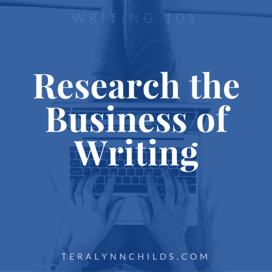 YA author Tera Lynn Childs discusses why researching the writing business is important for aspiring writers. Click through to read the full article.