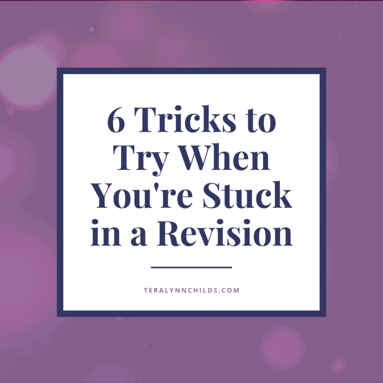 6 Tricks to Try When You’re Stuck in a Revision