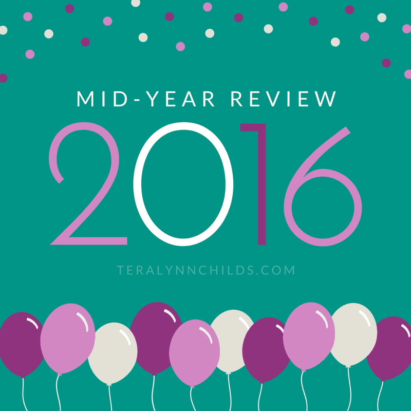 In which TLC does a quick mid-year-review of her goals and plans for 2016. Check in on her writing, reading, and travel.