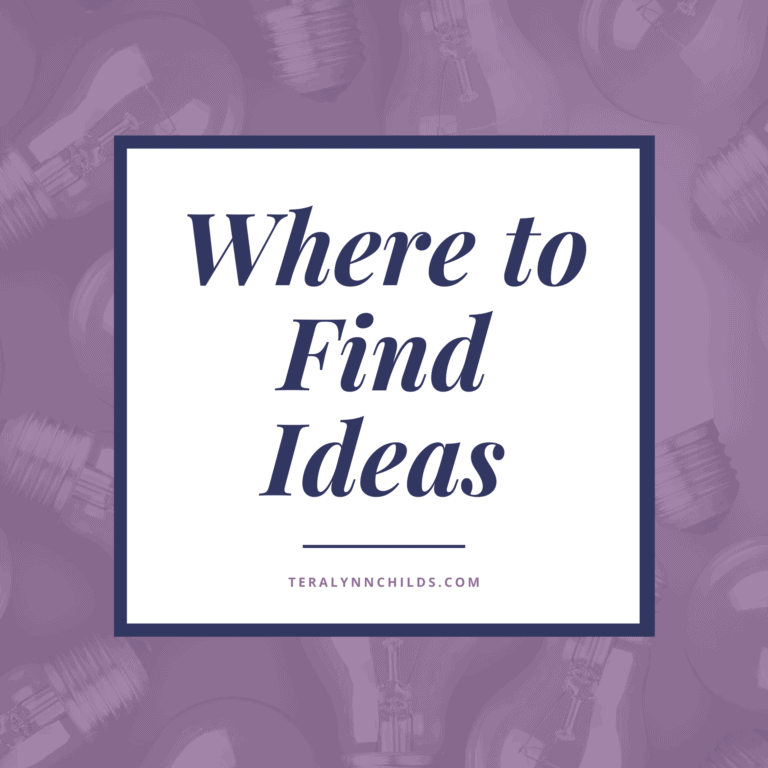 Where to Find Ideas