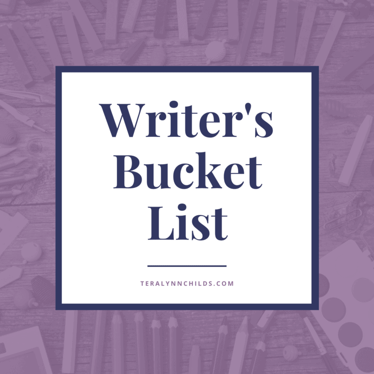 Writer’s Bucket List