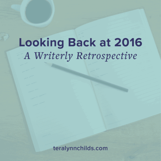 Author Tera Lynn Childs looks back at 2016.